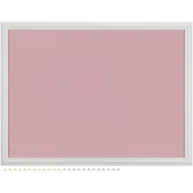 Navaris Pinnwand Collage Fotowand aus Plüsch 60 x 45 cm