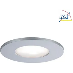 Paulmann Outdoor LED Einbauspot CALLA IP65, starr, 230V, je 5W 4000K 500lm 100°, Chrom matt PAUL-99937