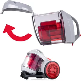 Dirt Devil Staubsauger ohne Beutel DD2503 - weiß, rot