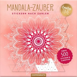 Coppenrath Verlag Stickern nach Zahlen Mandala-Zauber