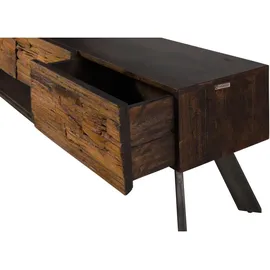 Wolf-Möbel SEVILLA Lowboard 240x40x50 cm Braun Holz