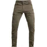 John Doe Defender Mono Motorradjeans olive, 38/32