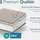 Beautissu Liegenauflage 190 x 60 x 5,5 cm beige 1 St.