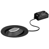 Brumberg Einbauleuchte 1er Pack rund schwarz 38379183