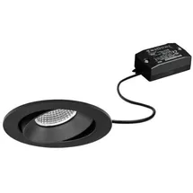Brumberg Einbauleuchte 1er Pack rund schwarz 38379183