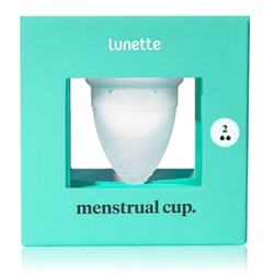 Lunette Menstrual Cup Klar 2 kubeczek menstruacyjny 1 Stk