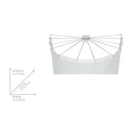 Wenko Metall Duschschirm