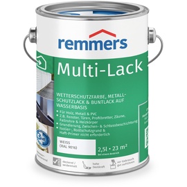 Remmers Multi-Lack 3in1 weiß (RAL 9016), 2,5 l