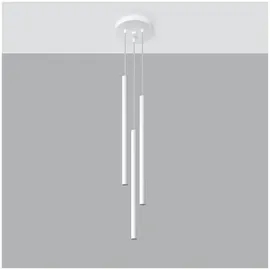 Sollux Pastelo 3-flg. 20 cm weiß