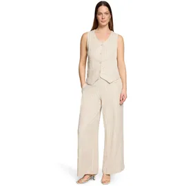 Cartoon Blusentop mit Streifen Beige 38