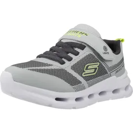 SKECHERS Glide-Step Lights Kinder Grau 45