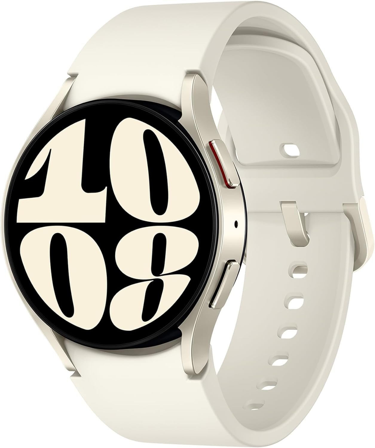 Samsung Galaxy Watch 6 [WiFi + LTE, inkl. Sportarmband beige] 40mm Aluminiumgehäuse gold (Neu differenzbesteuert)