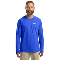 Jack Wolfskin Prelight Swift Langarm-t-shirt - Vibrant Blue -