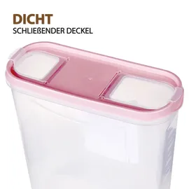 BestLivings Frischhaltebox Schüttdose 4,5 Liter 4-tlg. rosa