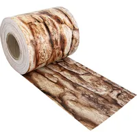 Noor Sichtschutzstreifen 35 m braun PVC