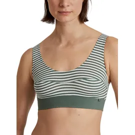 CALIDA Elastic Bustier mit breitem Softbund Laurel Green Print 36/38