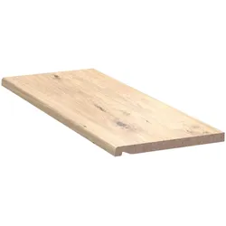 Fensterbank Eiche, Innenfensterbank Werzalit exclusiv, 100 x 50 mm, Holz-Dekor Eiche Rustikal, individuell konfigurieren