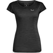 Salewa Puez Melange Dry ́ton Kurzarm-t-shirt - Black Out Melange - 2XL
