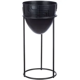 Gilde Labyrinth 24 x 50 x 24 cm Schwarz