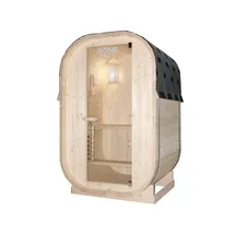 Home Deluxe CUBE S inkl. 3,6 kW Ofen + int. Steuerung