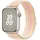 Apple Sport Loop 45 mm starlight/pink