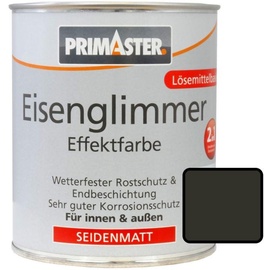 Primaster Eisenglimmer Effektfarbe 750 ml schwarz seidenmatt