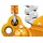 Petzl Abseilgerät Gelb/Orange