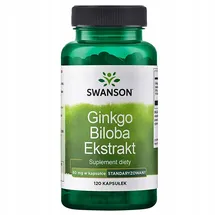 Swanson Ginkgo Biloba Extrakt Kapseln 120 St.