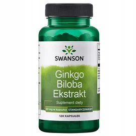 Swanson Ginkgo Biloba Extrakt Kapseln 120 St.