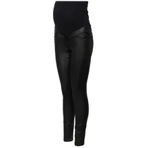 Vero Moda Hose in Lederoptik in Black | Gr.: XS