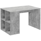 FMD Schreibtisch mit Regal 117×73×75 cm Betonoptik