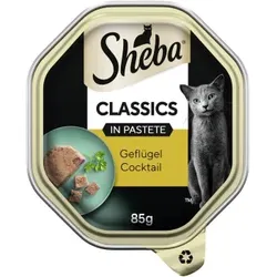Sheba Classics in Pastete 22x85g Geflügel Cocktail