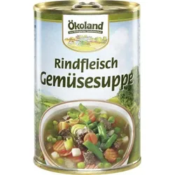 Rindfleisch-Gemüsesuppe
