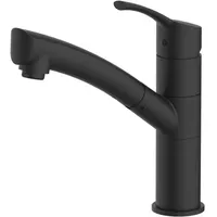 Lenz 41130051 NEXO Küchenarmatur, Schwarz-matt