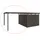 Biohort Seitendach Gr. L für Gerätehaus HighLine H5 282 x 315 x 222 cm Grau/Silber