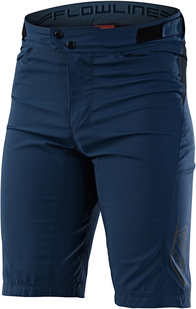 Troy Lee Designs Flowline Shell Fiets shorts, blauw, 30