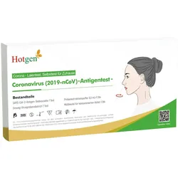 Hotgen Biotech 50 x Hotgen AT1236/21 CE0123 - Auch für die Omikron-Variante - Laientest / Selbsttest zur Selbstanwendung. Für die Omikron-Variante