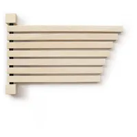 Side by side Wandgarderobe Pavo Esche