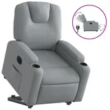 Nettlife Fernsehsessel, Hellgrau, Metall, 74x144x78.5 cm, Wohnzimmer, Sessel, Fernsehsessel