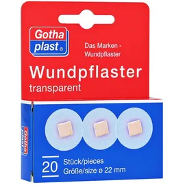 Gothaplast Wundpflaster transparent Durchm. 2,2 cm