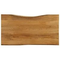 VidaXL Tischplatte mit Baumkante 120x60x2,5 cm Massivholz Mango