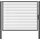 GAH Alberts Einzeltor 250 x 200 cm Anthrazit/Metall