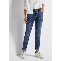 STREET ONE Jeans mit Destroyed Details Denim-Jane Blau 27/30