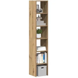vidaXL Bücherregale 30 x 30 x 80 cm Braun
