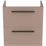 Ideal Standard Waschtischunterschrank 2 Auszüge 60 x 37,5 x 63 cm Beige