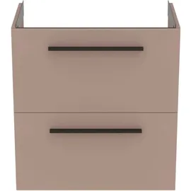 Ideal Standard Waschtischunterschrank 2 Auszüge 60 x 37,5 x 63 cm Beige