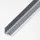 Alfer Quadrat-U-Profil 23,5 x 23,5 x 1000 mm Aluminium