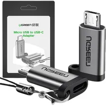 UGREEN USB-C auf Micro USB Adapter Grau