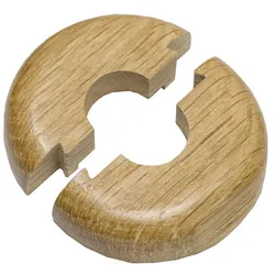 HARO Heizkörperrosetten einfach - Eiche , 19 mm , Eiche 19 mm
