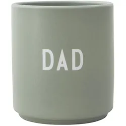 Design Letters - AJ Favourite Porzellan Becher, Dad / grün